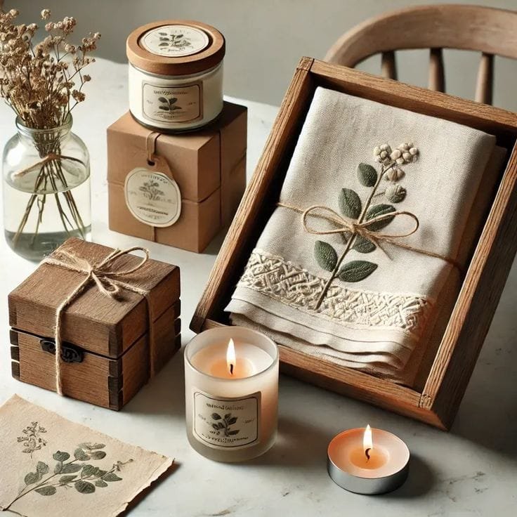 A Gift Boxx hamper being prepared