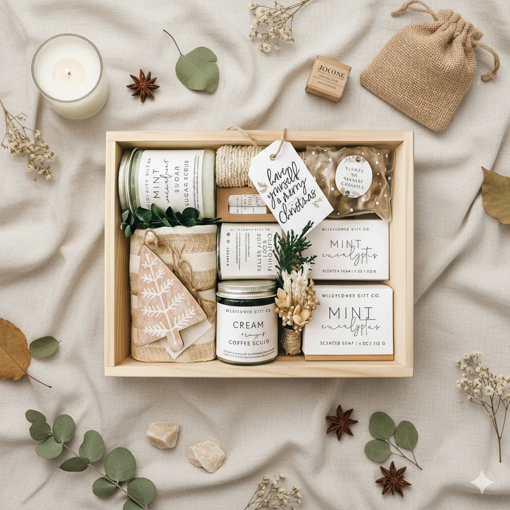 Premium gift hampers in wooden boxes by The Gift Boxx